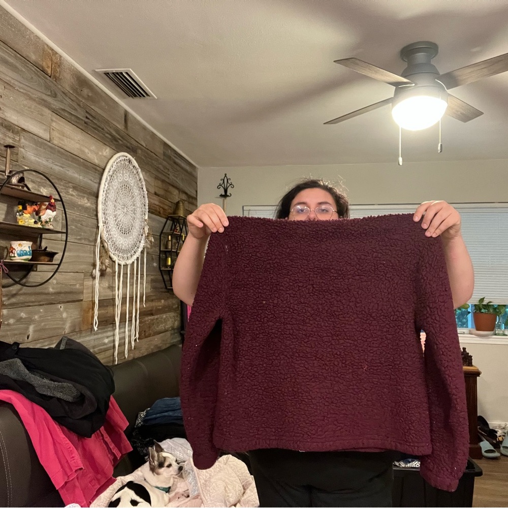 Fleece sweater